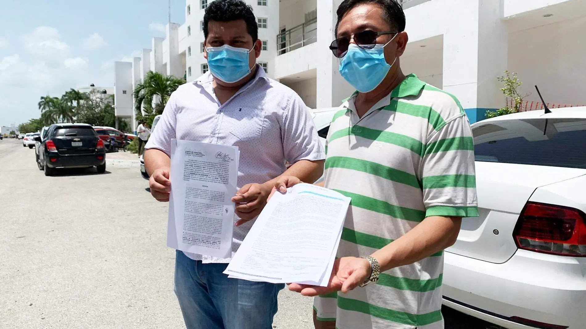 Denuncian trabajadores de la Comisión Revisora de Propina el robo del que son víctimas por parte de sus líderes y delegados. FOTO VÍCTOR FLORESCORRES (1)